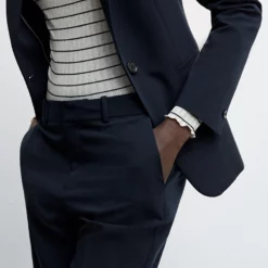 Mango Pleated Suit Trousers -Mango popular store mango 9789 6816536 4