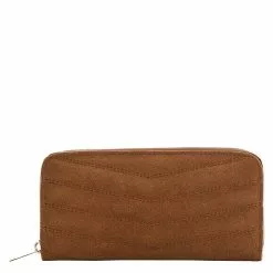 Mango Padded Leather Wallet
