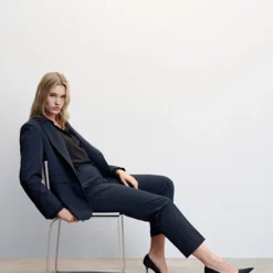 Mango Pleated Suit Trousers -Mango popular store mango 9790 6816536 7