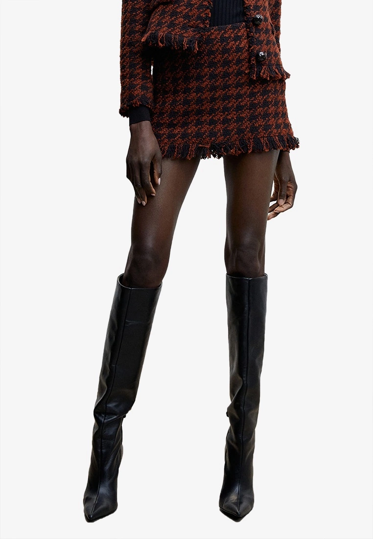 Mango Tweed Mini Skirt 3 Mango Tweed Mini Skirt