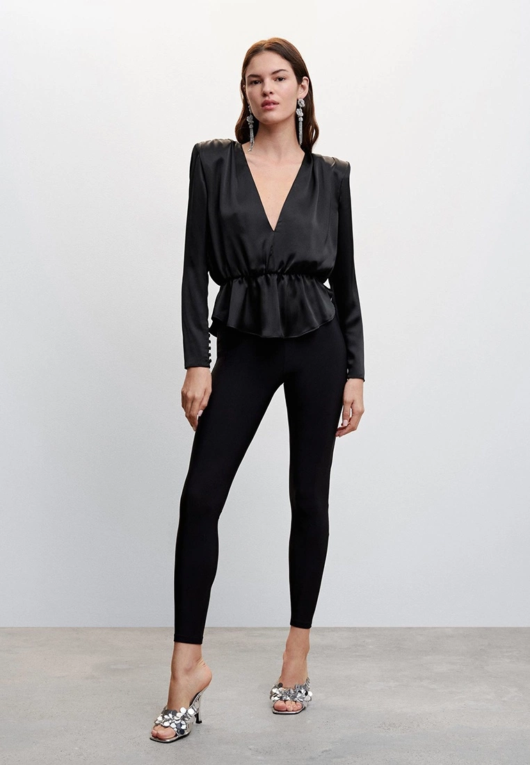 Mango Sequin Heels with Mirror Detail 9 Mango Sequin Heels with Mirror Detail - Image 7