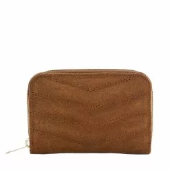 Mango Padded Leather Wallet