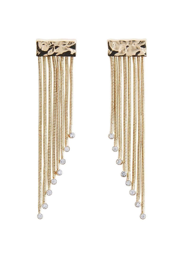 Mango Cascade Crystals Earrings 3 Mango Cascade Crystals Earrings