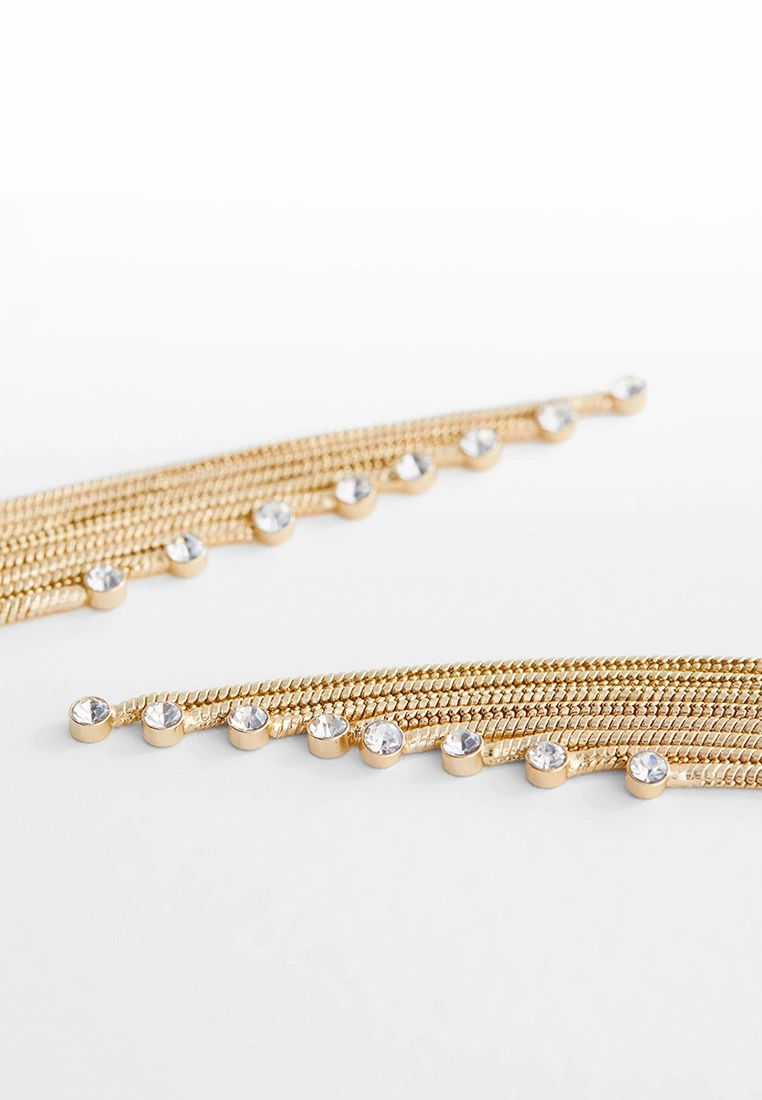 Mango Cascade Crystals Earrings 5 Mango Cascade Crystals Earrings - Image 3