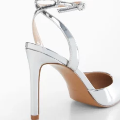 Mango Metallic Heels 8 Mango Metallic Heels -Mango popular store mango 9863 4115146 3