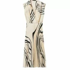 Mango Flowy Pleated Dress -Mango popular store mango 9866 4015626 5