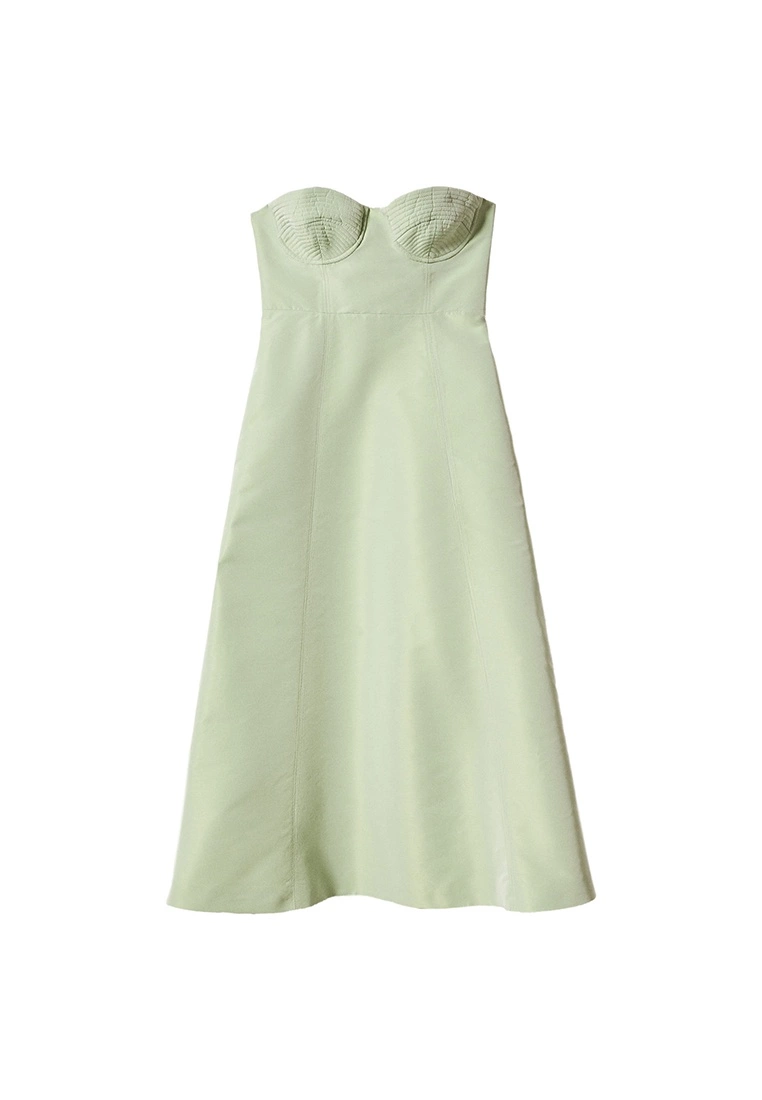 Mango Flared Corset Dress 10 Mango Flared Corset Dress - Image 8