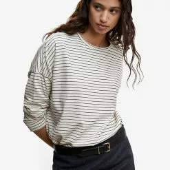 Mango Striped Long Sleeves T-Shirt