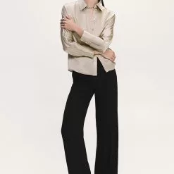 Mango 100% Silk Shirt 13 Mango 100% Silk Shirt -Mango popular store mango 9904 3325146 5