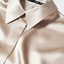 Mango 100% Silk Shirt 14 Mango 100% Silk Shirt -Mango popular store mango 9904 3325146 6