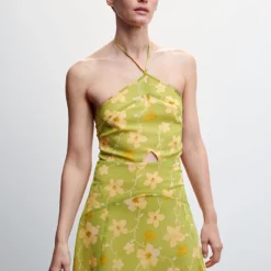 Mango Flower Print Dress -Mango popular store mango 9915 7042636 5