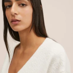 Mango Beaded Knitted Sweater -Mango popular store mango 9929 3146336 3