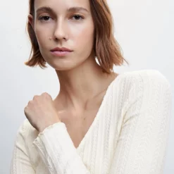 Mango Long-Sleeve T-Shirt with Ruffles 11 Mango Long-Sleeve T-Shirt with Ruffles -Mango popular store mango 9988 6116336 3