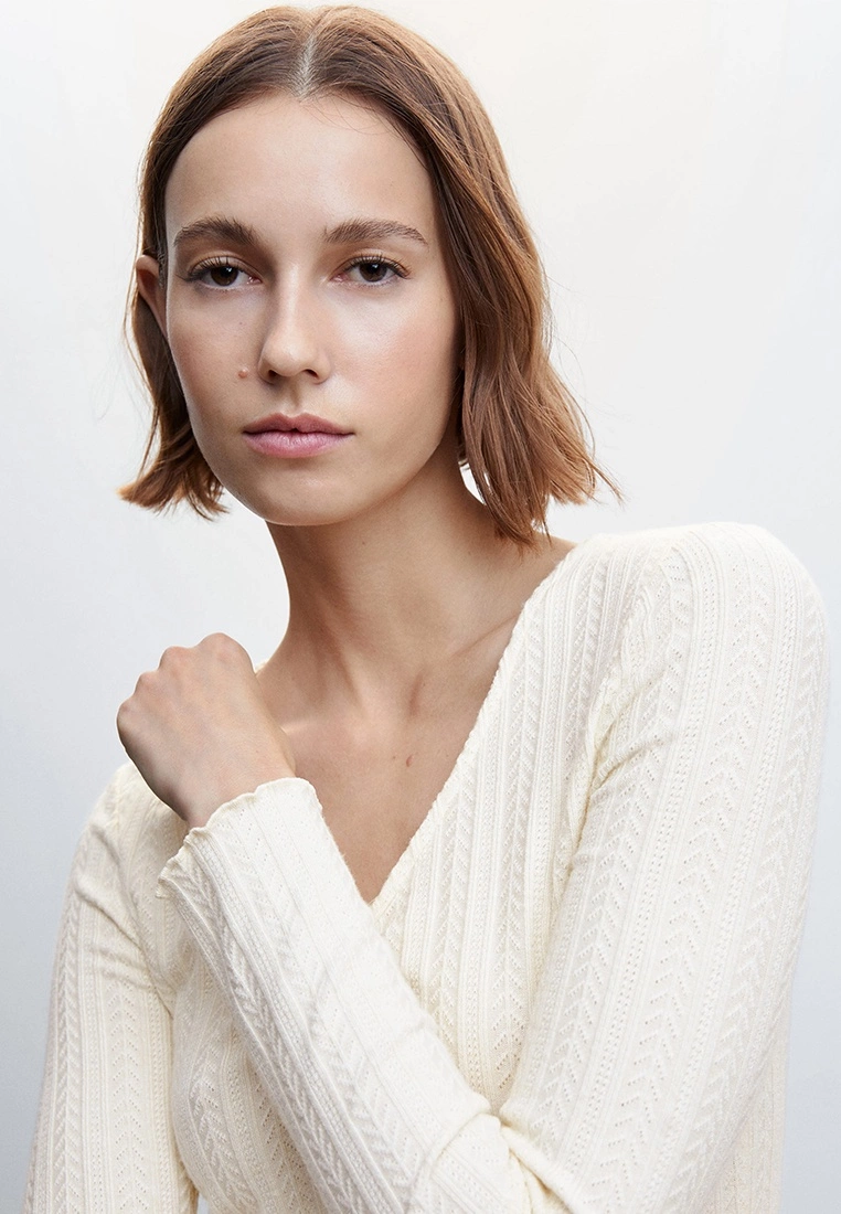 Mango Long-Sleeve T-Shirt with Ruffles 5 Mango Long-Sleeve T-Shirt with Ruffles - Image 3