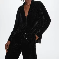 Mango Straight Velvet Trousers -Mango popular store mango 9991 3682436 3