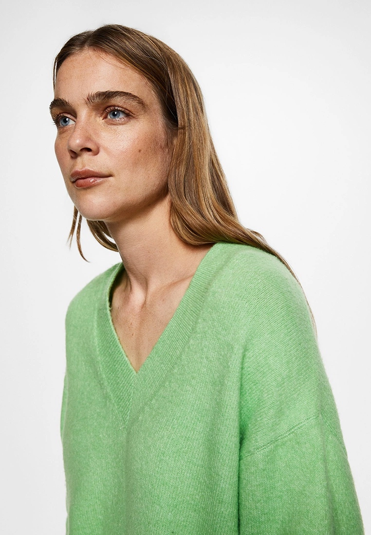 Mango V-Neck Sweater 6 Mango V-Neck Sweater - Image 4